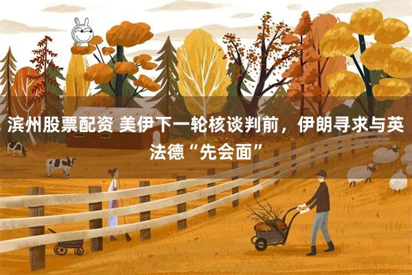 滨州股票配资 美伊下一轮核谈判前，伊朗寻求与英法德“先会面”