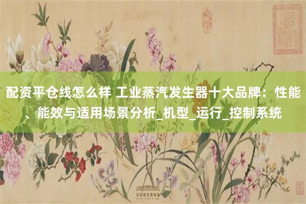配资平仓线怎么样 工业蒸汽发生器十大品牌：性能、能效与适用场景分析_机型_运行_控制系统