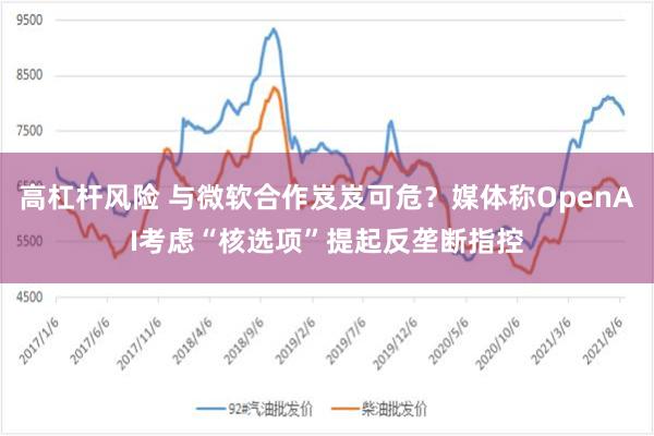 高杠杆风险 与微软合作岌岌可危？媒体称OpenAI考虑“核选项”提起反垄断指控